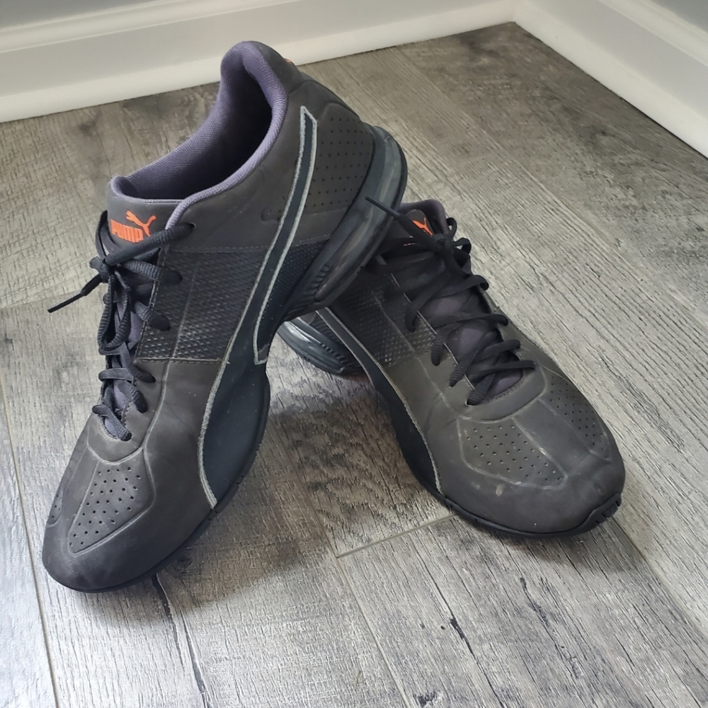 Gray Puma Shoes